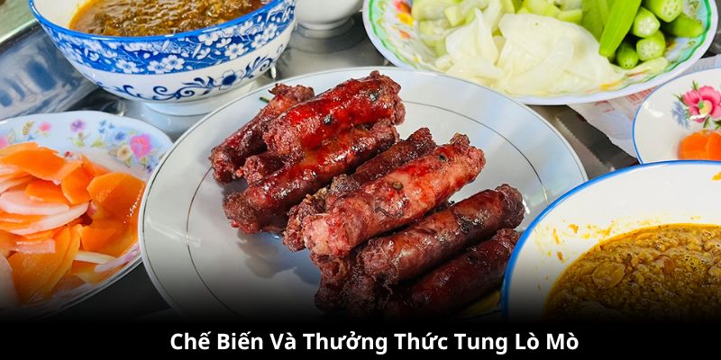 Nướng và thưởng thức chung với rau sống chấm với tương ớt hoặc nước tương